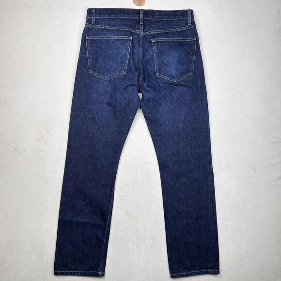 imogene + willie Jeans Mens 34x34 Indigo Barton Button Fly Made in USA Denim - Picture 2 of 9